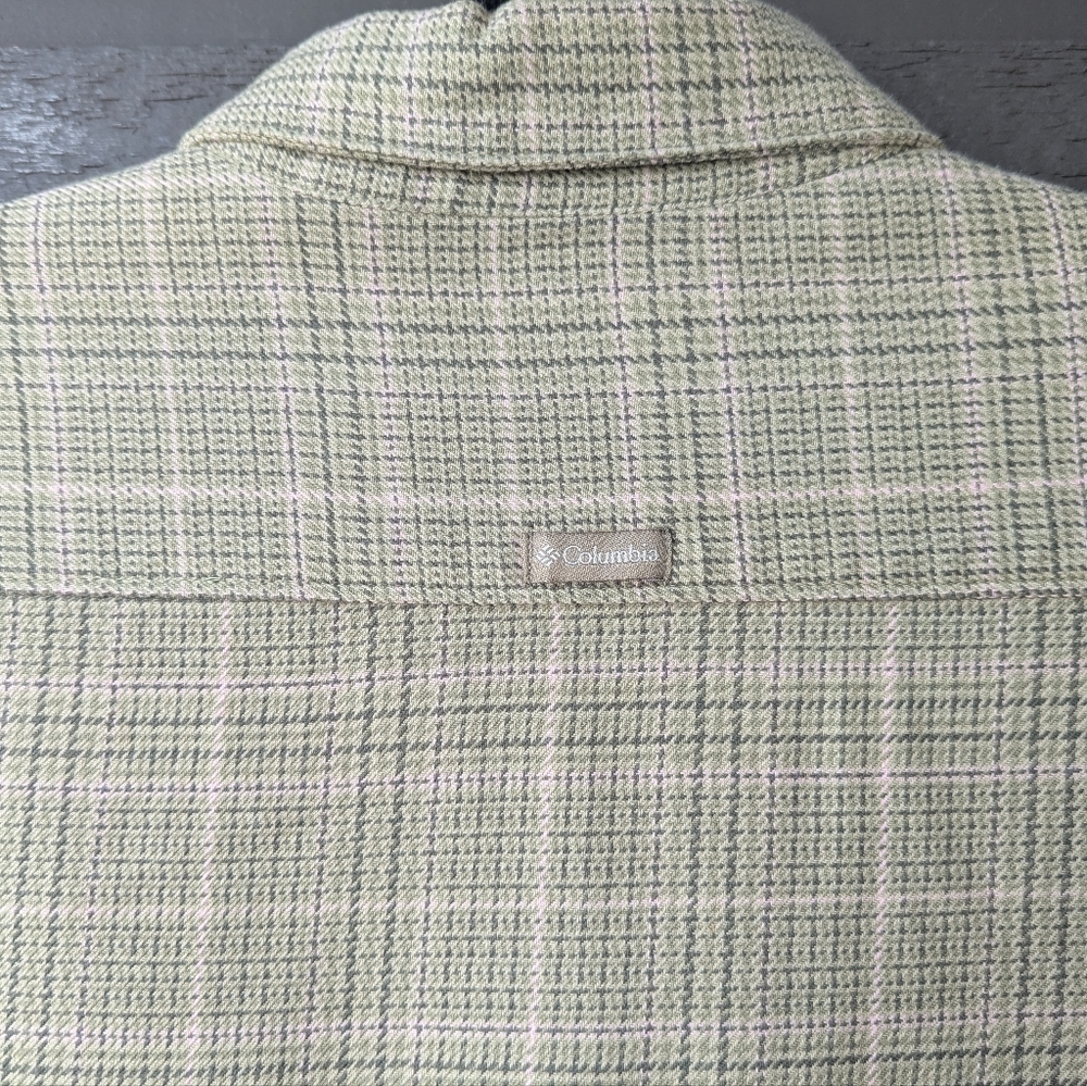 Columbia River Resort Foxy Grove Long Sleeve Shirt Sand Sable Size Small - Picture 6 of 9